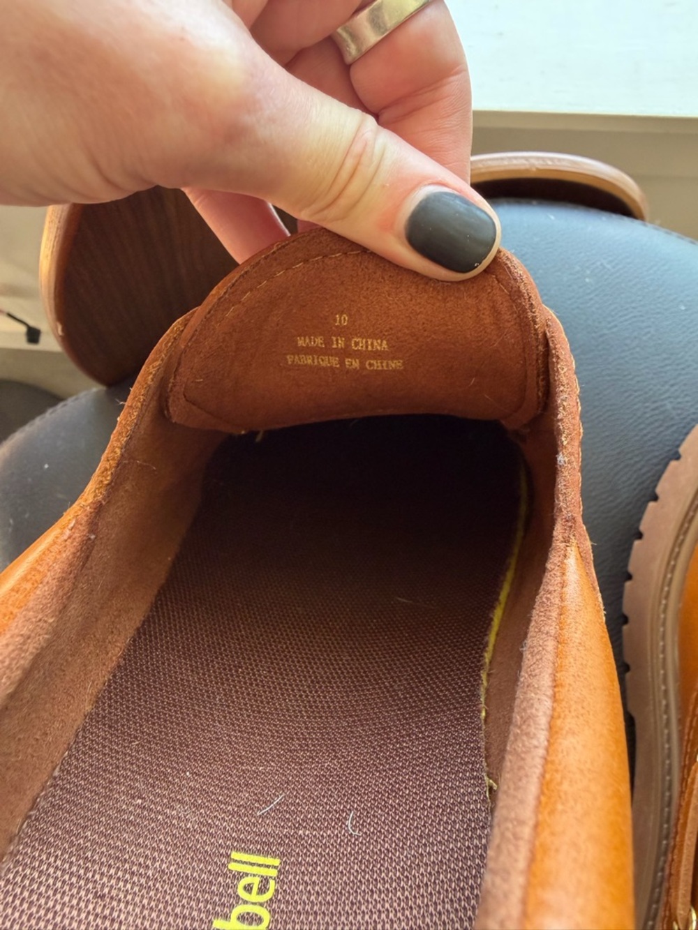 Jeffrey Campbell:  Brown Leather Lug-Soled Boat Shoes - NBW - Picture 8 of 11